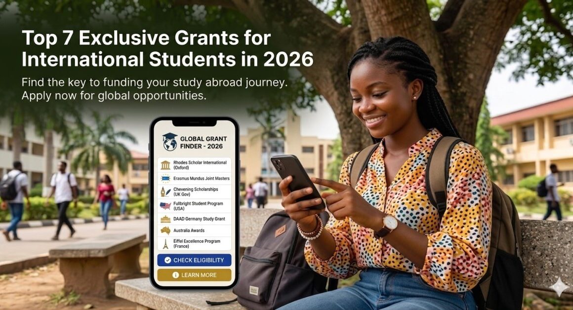 Top 7 Exclusive Grants for International Students in 2026