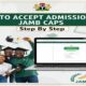 How To Accept Admission On JAMB CAPS 2025 Step By Step
